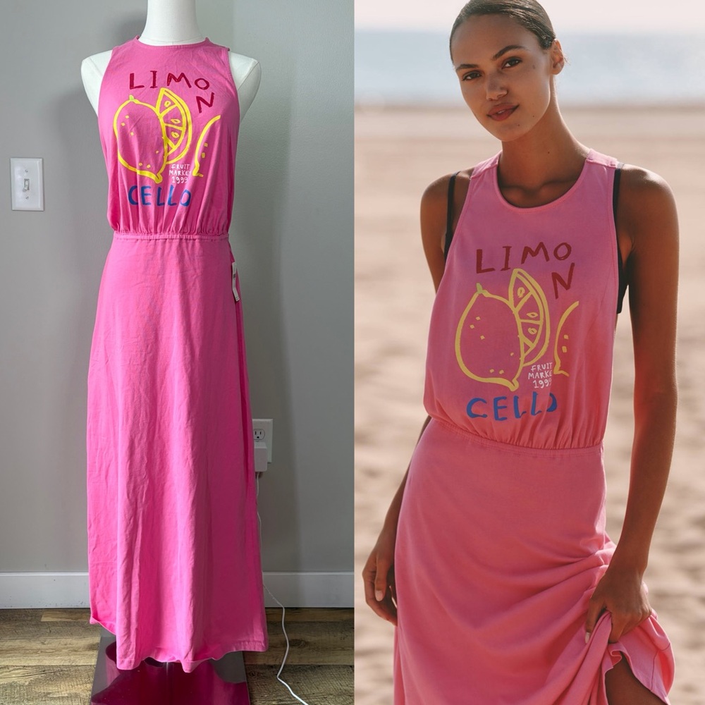 Jordan Nickson x Celandine Twist-Back T-Shirt Maxi Dress From Anthropologie